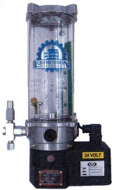 Available in 12vt or 24vt DC. Reservoir sizes of 44lb , 60lb or 90lb. for large mining vehicles. AC voltages available for industrial use.